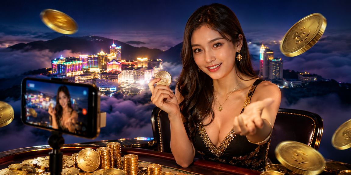 Pemain Malaysia mengakses kasino mudah alih 6963 di Genting Highlands dengan pemandangan indah