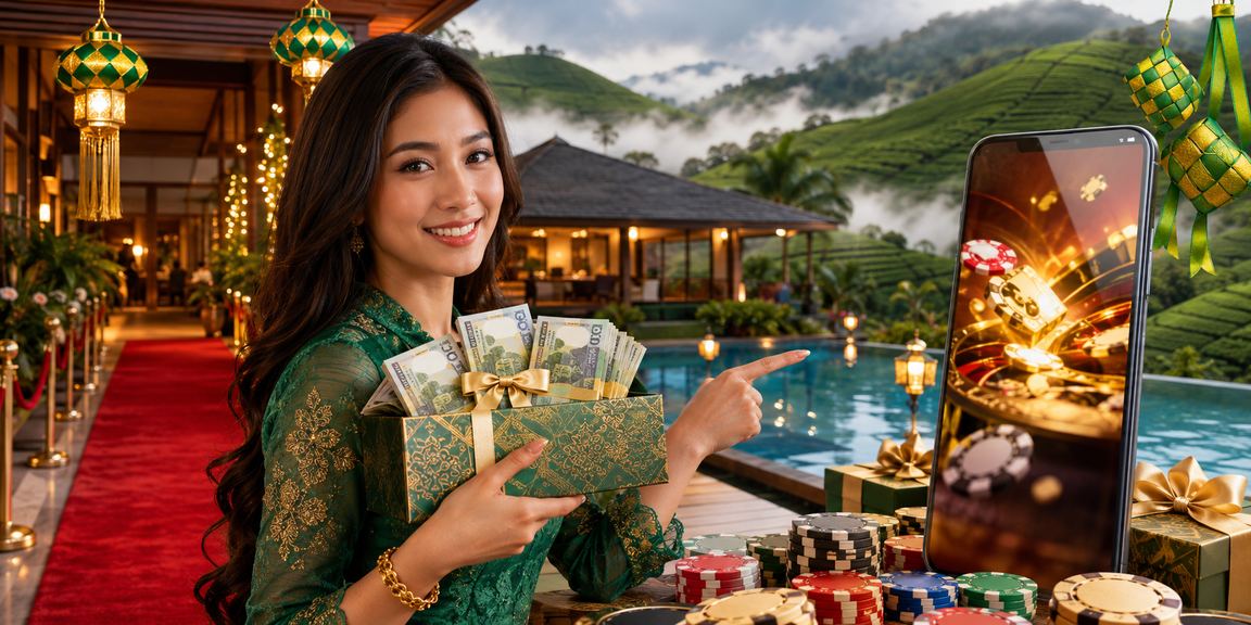 Pengguna menggunakan aplikasi mudah alih 6963 semasa perayaan Hari Raya